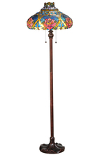 Meyda White 138109 - 60"H Dragonfly Rose Floor Lamp