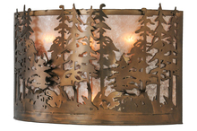 Meyda White 142346 - 20" Wide Tall Pines Wall Sconce