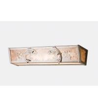 Meyda White 14364 - 24" Wide Leaping Trout Vanity Light