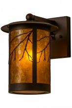 Meyda White 158931 - 8"W Branches Wall Sconce