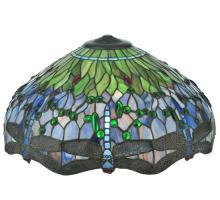 Meyda White 16943 - 22" Wide Tiffany Hanginghead Dragonfly Shade