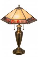 Meyda White 189158 - 25" High Gothic Table Lamp