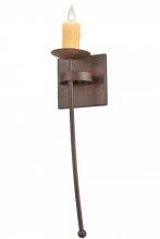 Meyda White 191937 - 6" Wide Bechar Wall Sconce