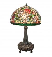 Meyda White 252829 - 31" High Romance Rose Table Lamp