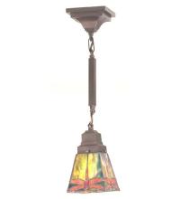 Meyda White 49101 - 5"Sq Prairie Dragonfly Mini Pendant.609