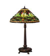 Meyda White 52441 - 31" High Tiffany Dragonfly Table Lamp