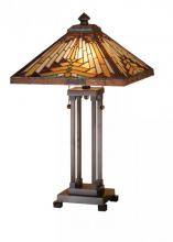 Meyda White 66230 - 24.5" H Nuevo Mission Table Lamp