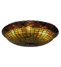 Meyda White 71312 - 18" Wide Acorn Shade