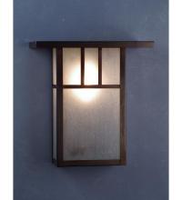 Meyda White 72327 - 15" Wide Hyde Park Double Bar Mission Wall Sconce
