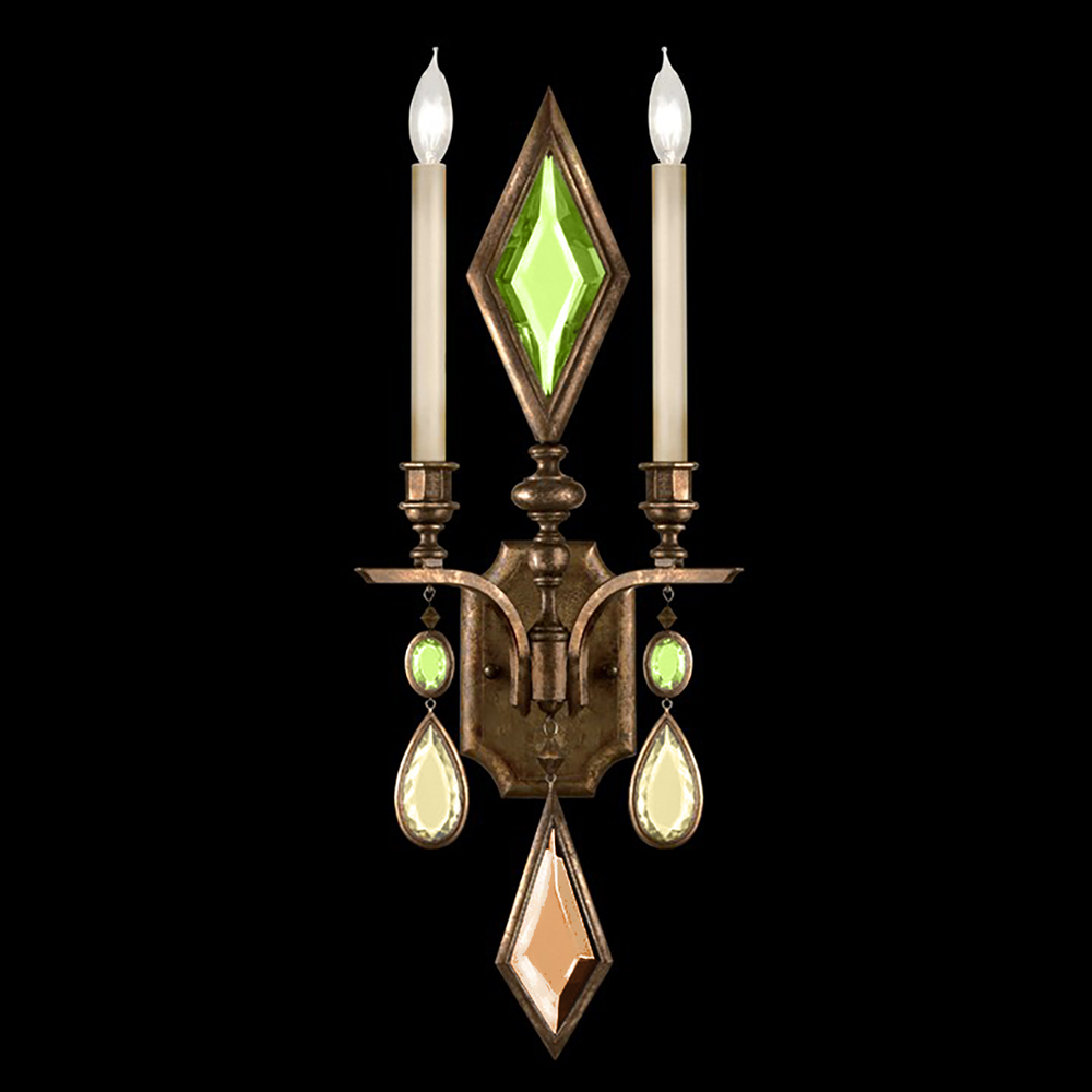 Encased Gems 29" Sconce