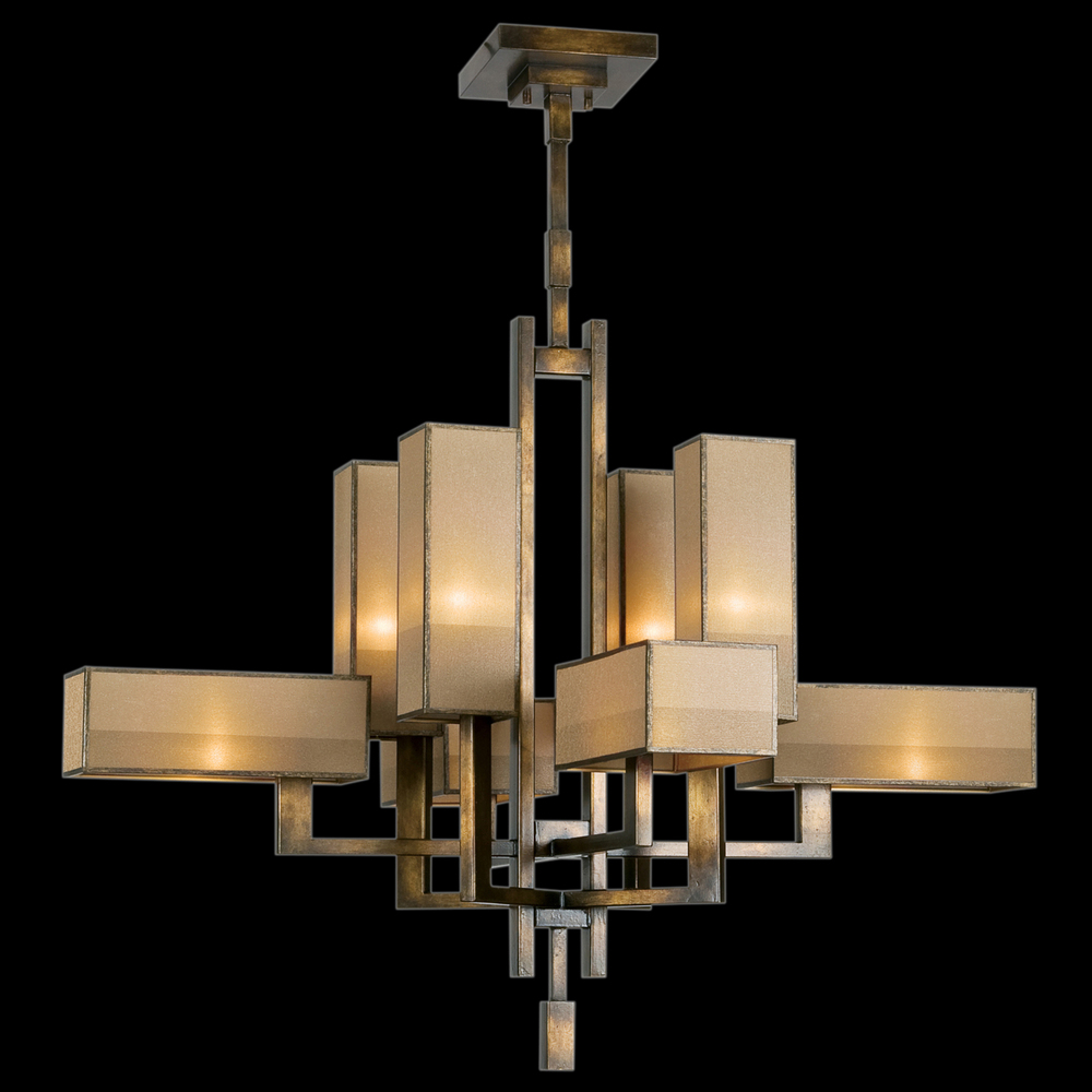 Perspectives 42" Square Chandelier