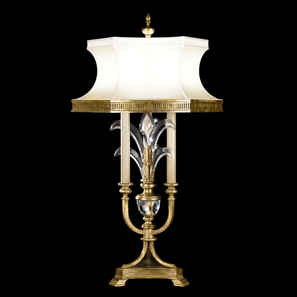 Beveled Arcs 37" Table Lamp
